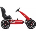 Παιδικό Αυτοκινητάκι Go Kart Abarth 500 Assetto Red με πετάλια και τροχούς EVA 3800146242695 