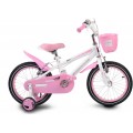 Παιδικό Ποδήλατο Byox 1690 16'' Pink 3800146201579 με φωτιζόμενο πλαίσιο